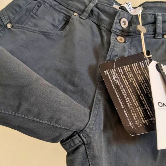 Only & Sons Onilise Jeans Men's Size 34 Gray Antifit Skinny Stretch Denim NWT - Picture 8 of 14